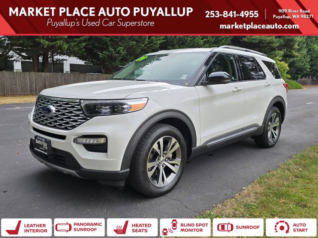 Used 2020 Ford Explorer Platinum w/ Premium Technology Package image 1