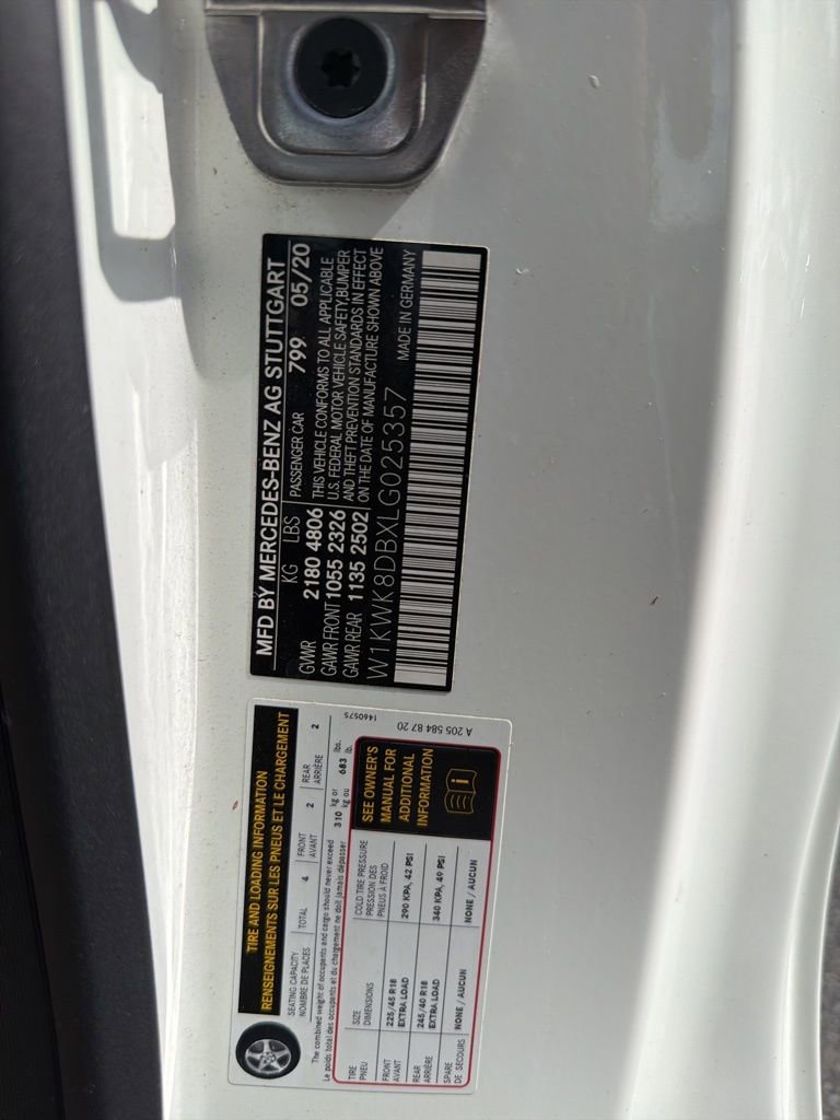 Used 2020 Mercedes-Benz C 300 Cabriolet w/ Parking Assistance Package image 14