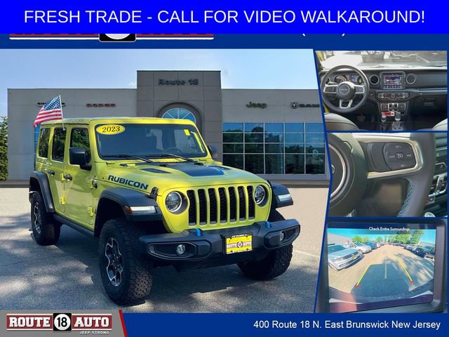 Used 2023 Jeep Wrangler Unlimited Rubicon 4xe