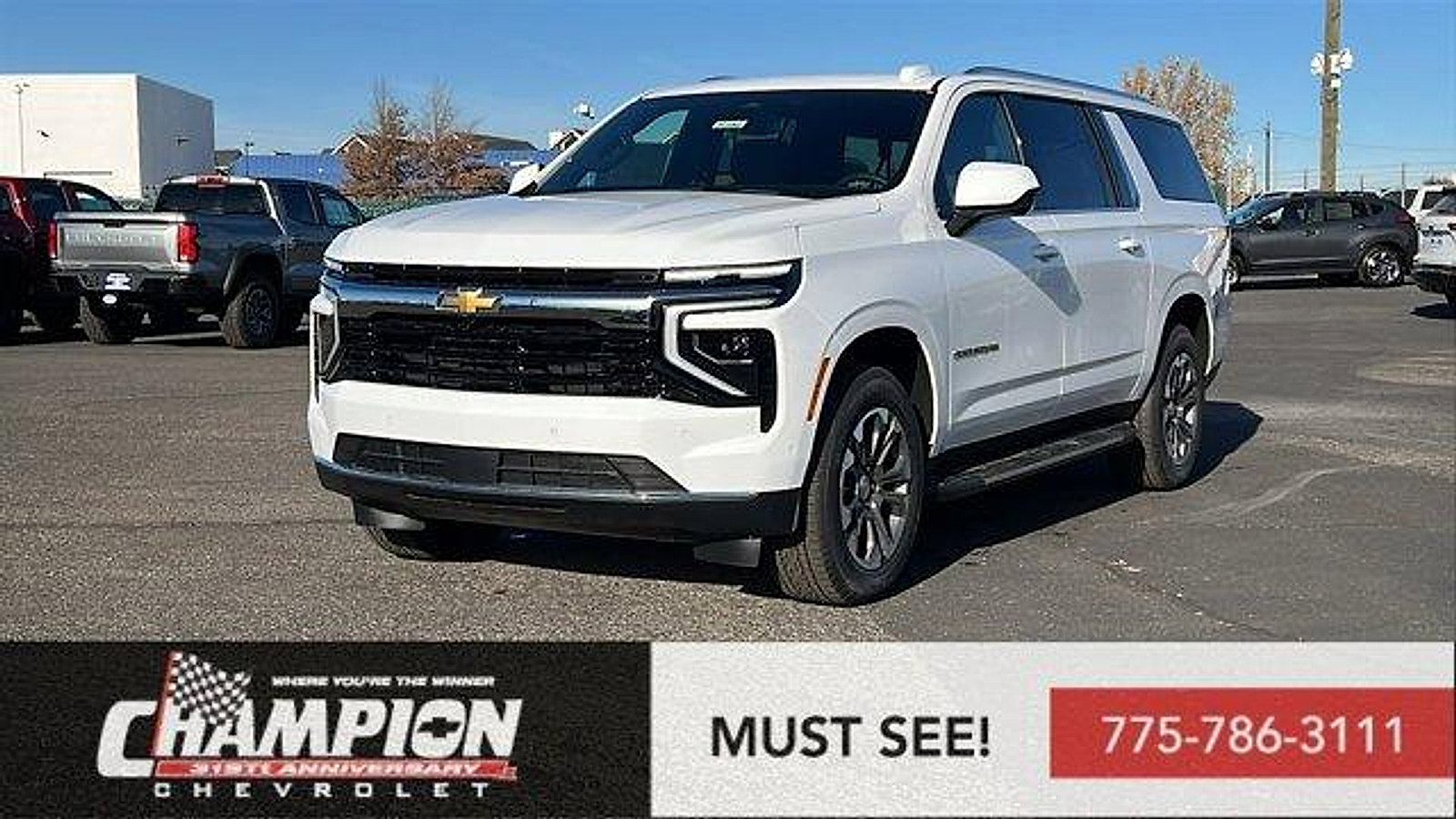 New 2026 Chevrolet Suburban LS w/ LPO, Get Active Package image 1