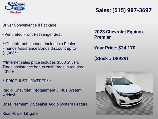 Used 2023 Chevrolet Equinox Premier image 24