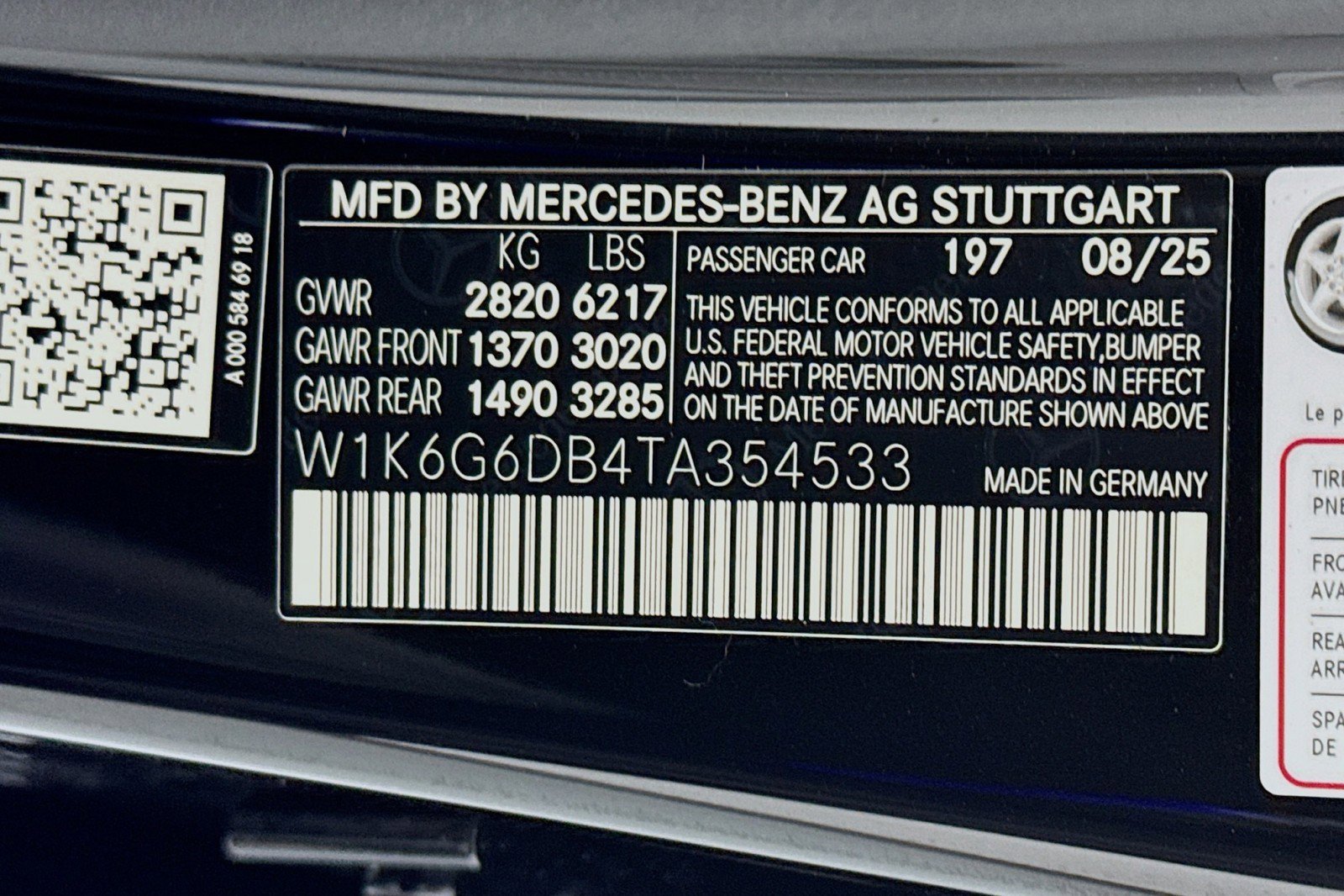 New 2026 Mercedes-Benz S 500 4MATIC image 24
