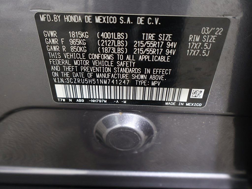 Used 2022 Honda HR-V EX image 45