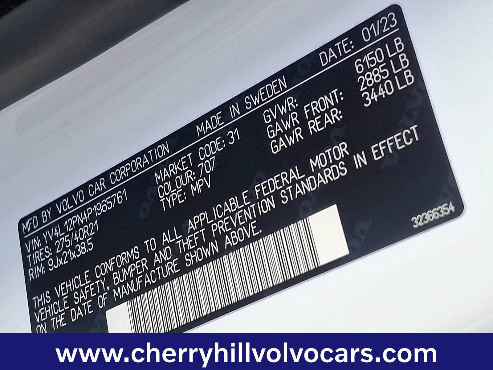 Certified 2023 Volvo XC90 B5 Plus w/ Protection Package Premier image 28