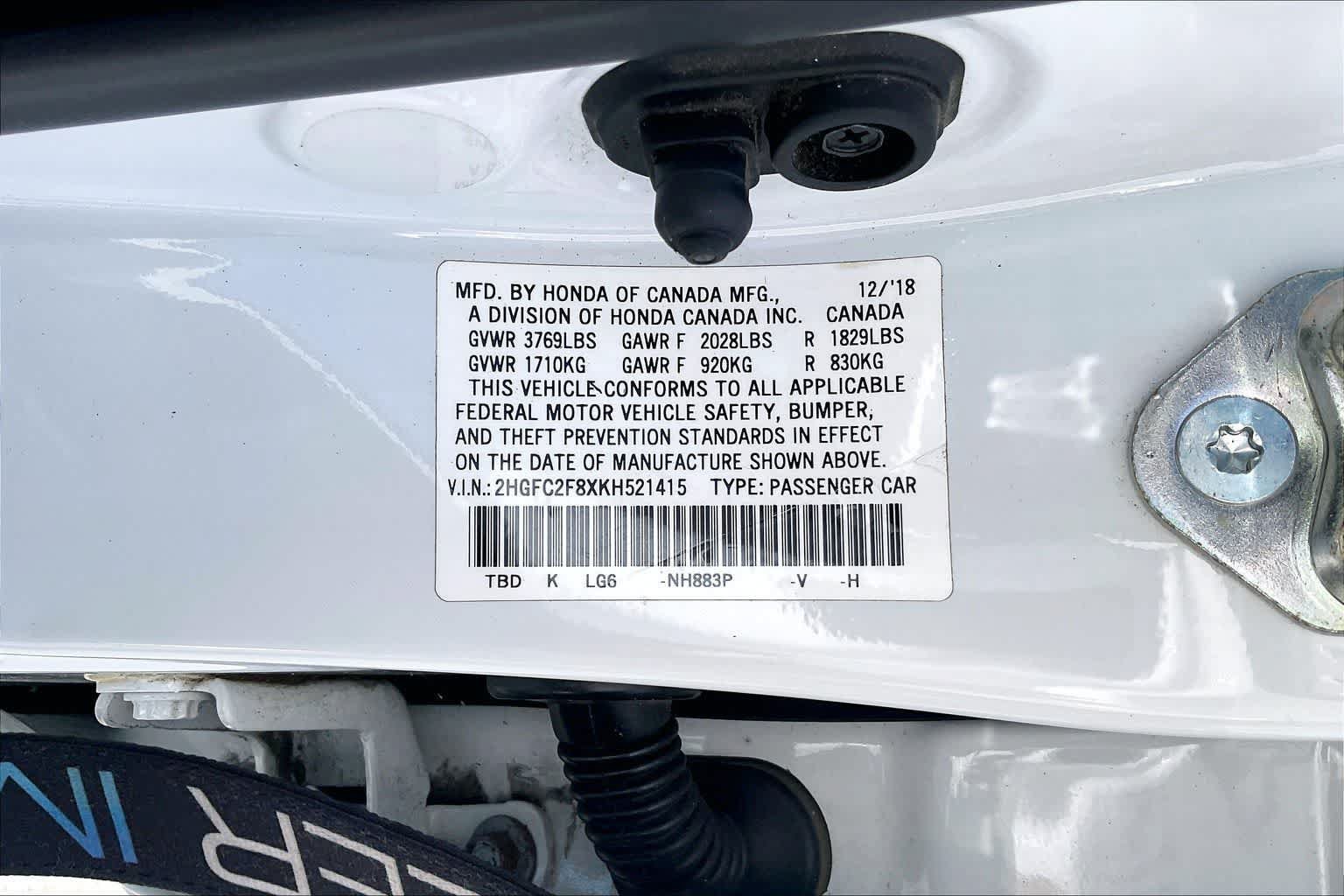 Used 2019 Honda Civic Sport image 20