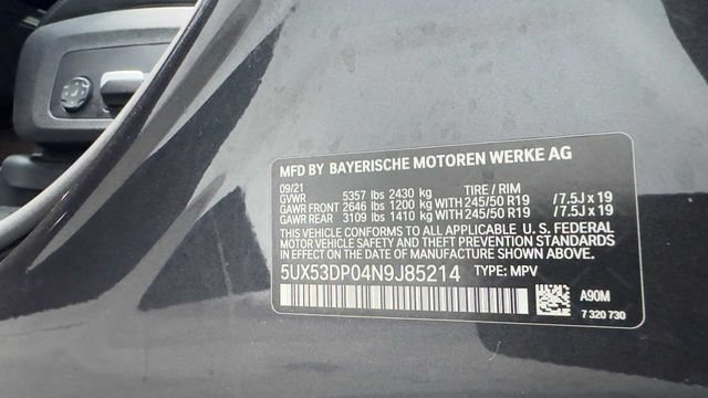 Used 2022 BMW X3 xDrive30i w/ Convenience Package AWD/4WD image 36