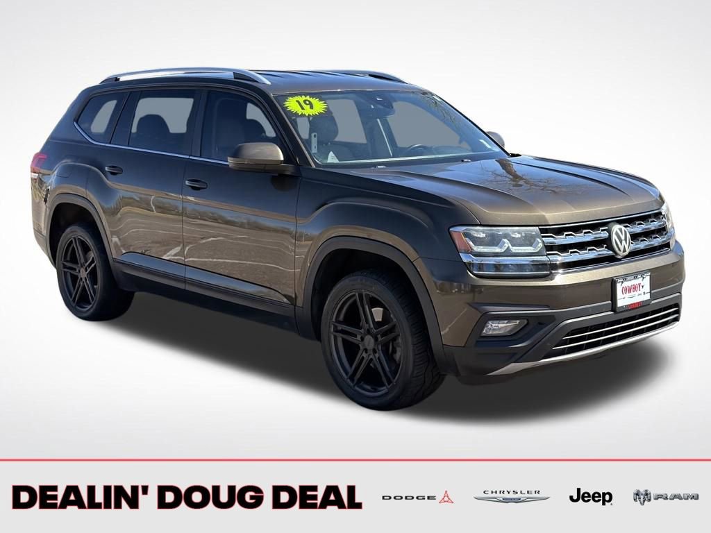 Used 2019 Volkswagen Atlas SE w/ Towing Package FWD image 7