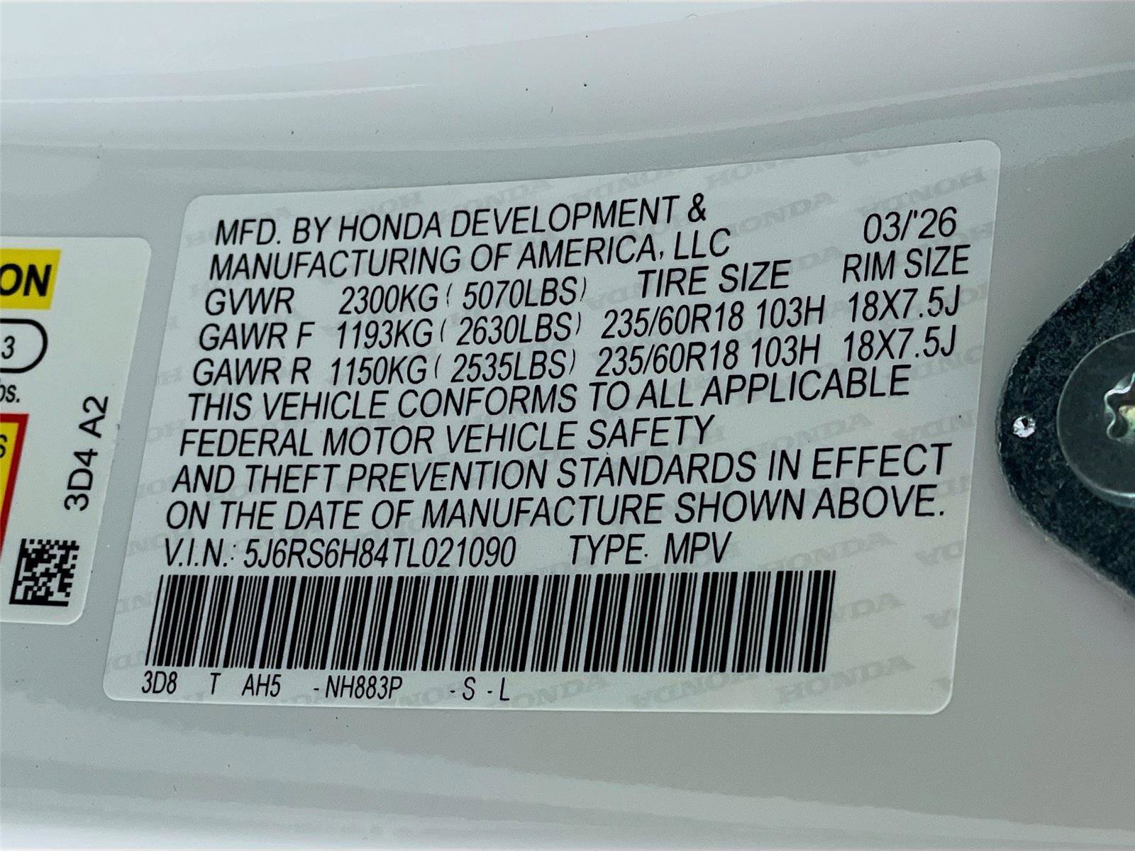 New 2026 Honda CR-V Sport-L image 22