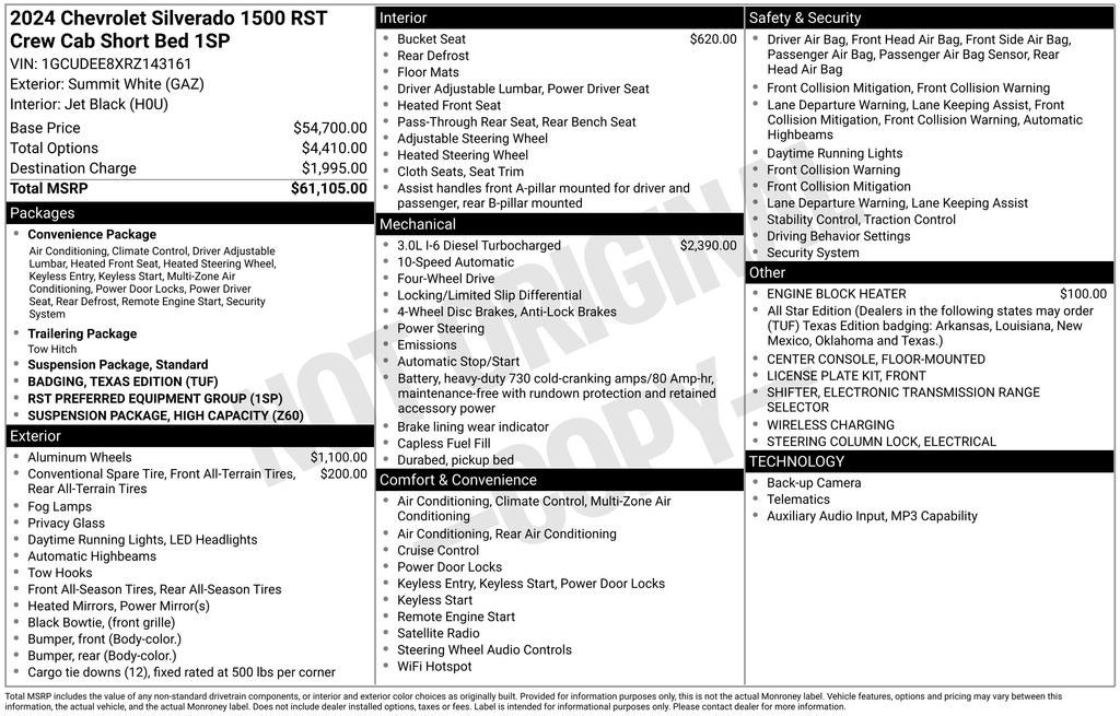 Used 2024 Chevrolet Silverado 1500 RST AWD/4WD image 37