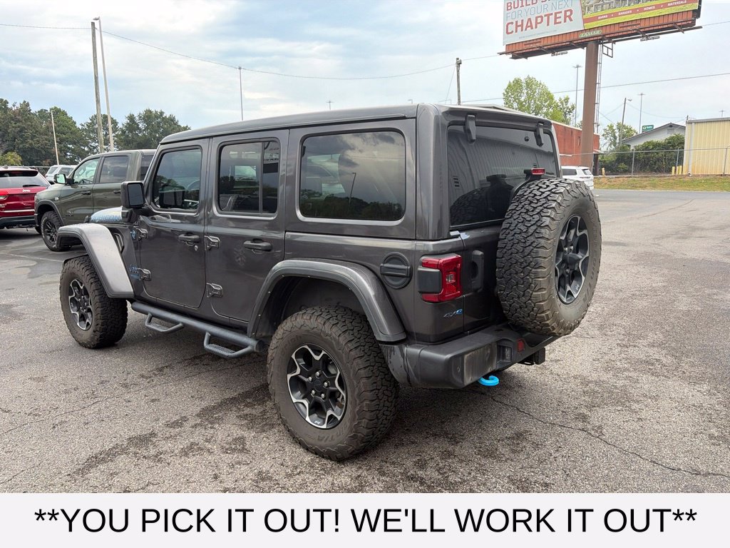 Used 2021 Jeep Wrangler Unlimited Rubicon 4xe w/ Cold Weather Group AWD/4WD image 4