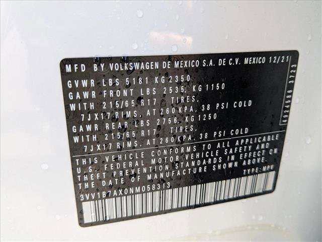 Used 2022 Volkswagen Tiguan S w/ IQ.Drive Package FWD image 23