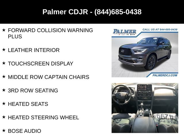 Used 2023 INFINITI QX80 Premium Select w/ Cargo Package RWD image 12