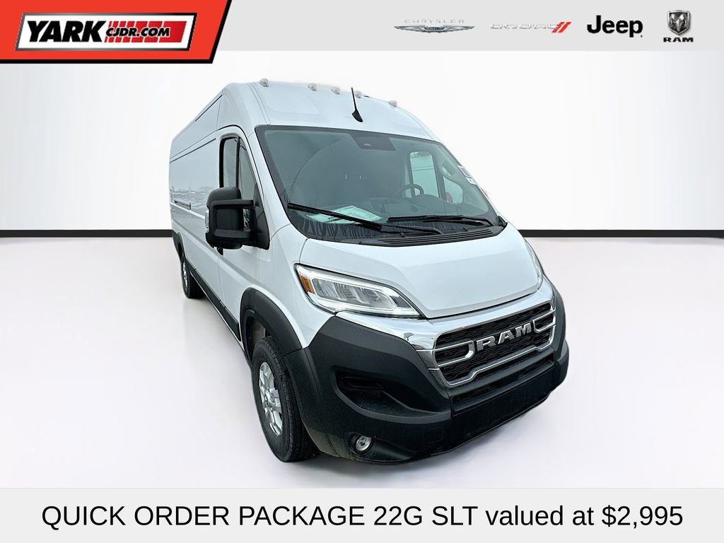 New 2026 RAM ProMaster 3500 w/ Quick Order Package 22G SLT