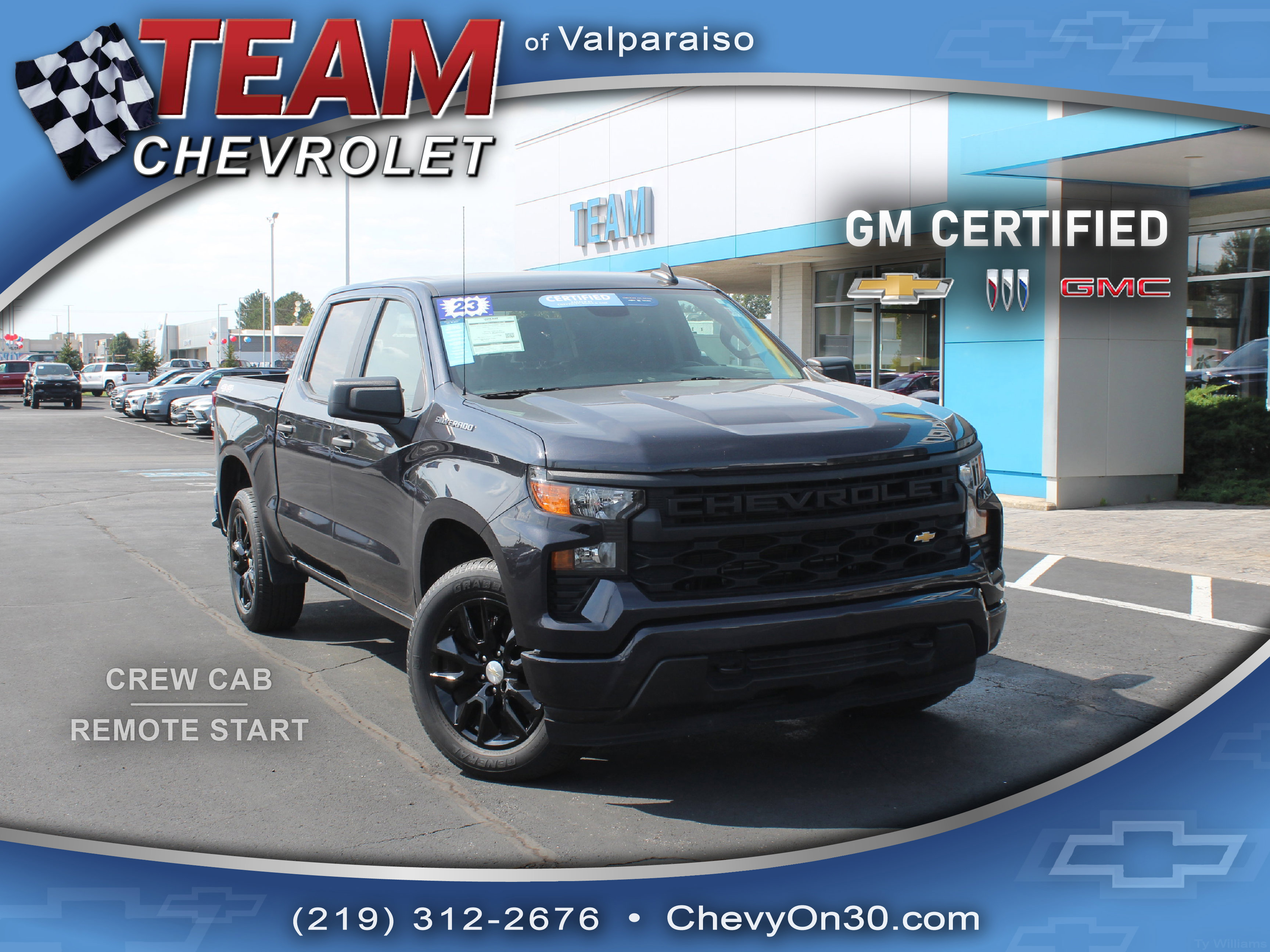Certified 2023 Chevrolet Silverado 1500 Custom