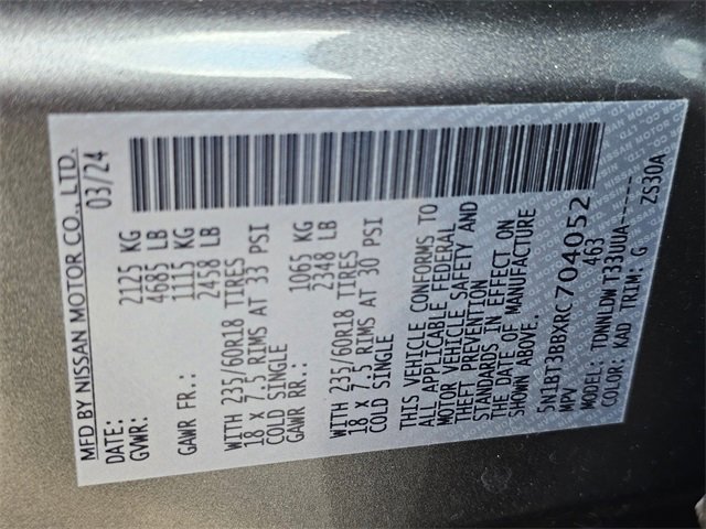 Used 2024 Nissan Rogue SV image 30