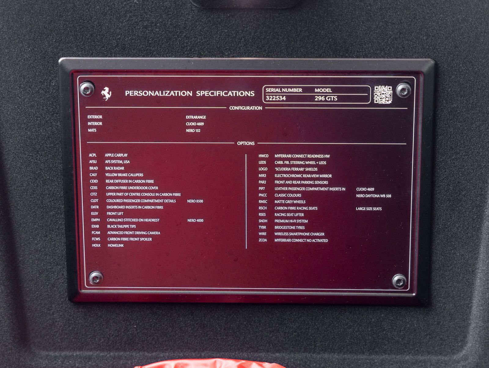 Used 2025 Ferrari 296 GTS RWD image 43
