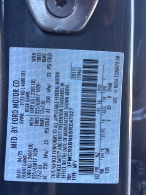 Used 2025 Ford Bronco Sport Big Bend w/ Convenience Package image 27