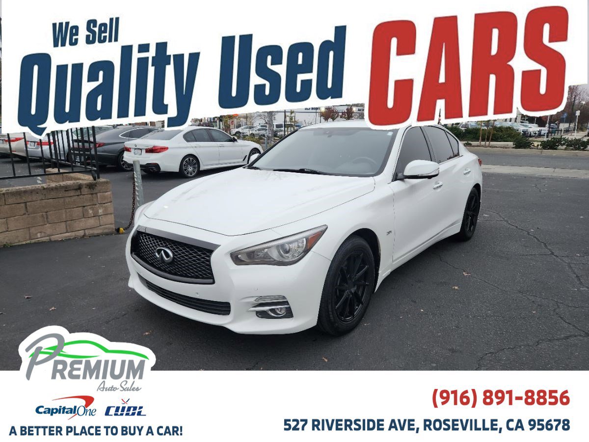 Used 2017 INFINITI Q50 Premium w/ 2.0T Premium Plus Package RWD image 1