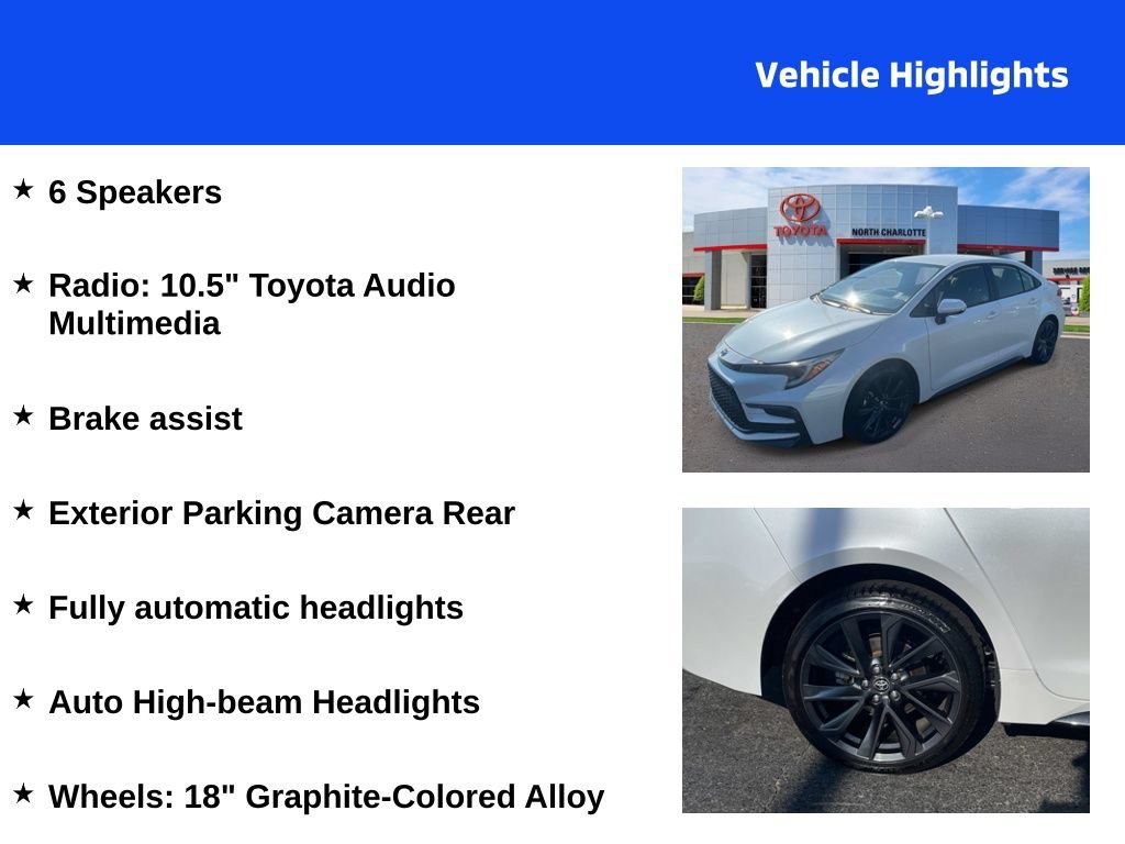 Used 2025 Toyota Corolla SE FWD image 4