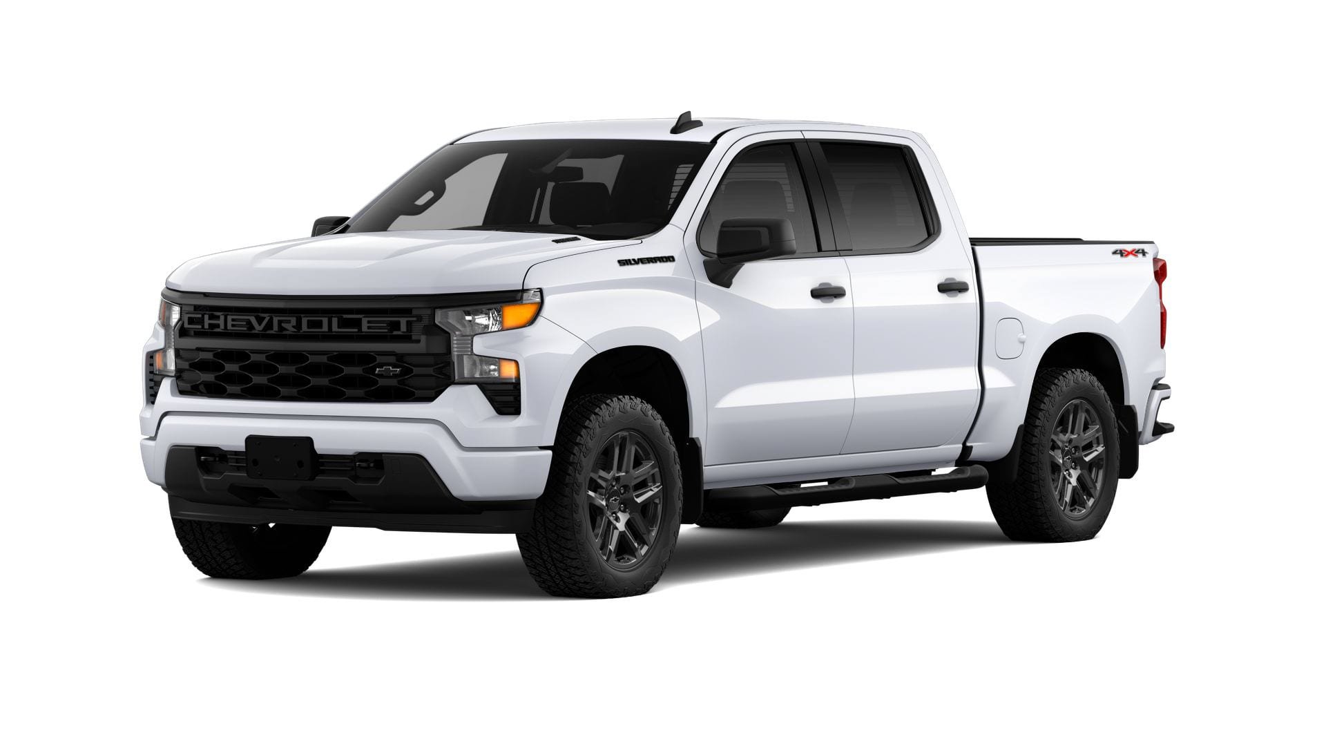 New 2026 Chevrolet Silverado 1500 Custom w/ Turbomax Blackout Package AWD/4WD image 25