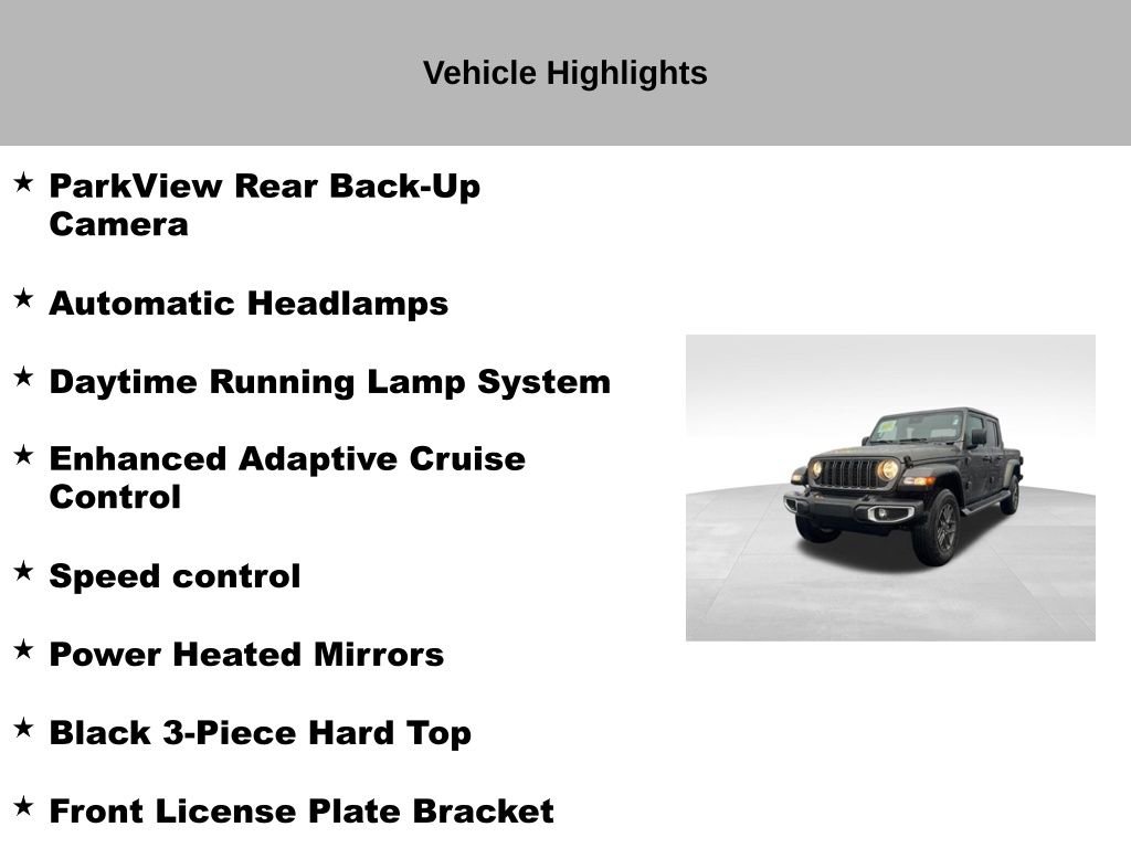 Used 2025 Jeep Gladiator Sport image 45