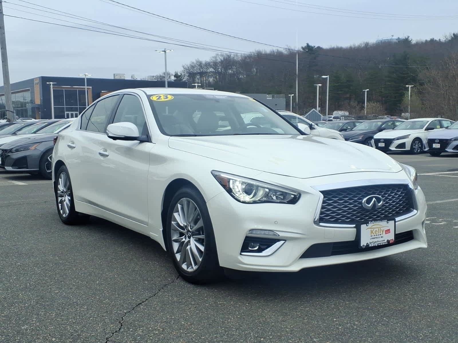 Used 2023 INFINITI Q50 Luxe w/ Cargo Package AWD/4WD image 3