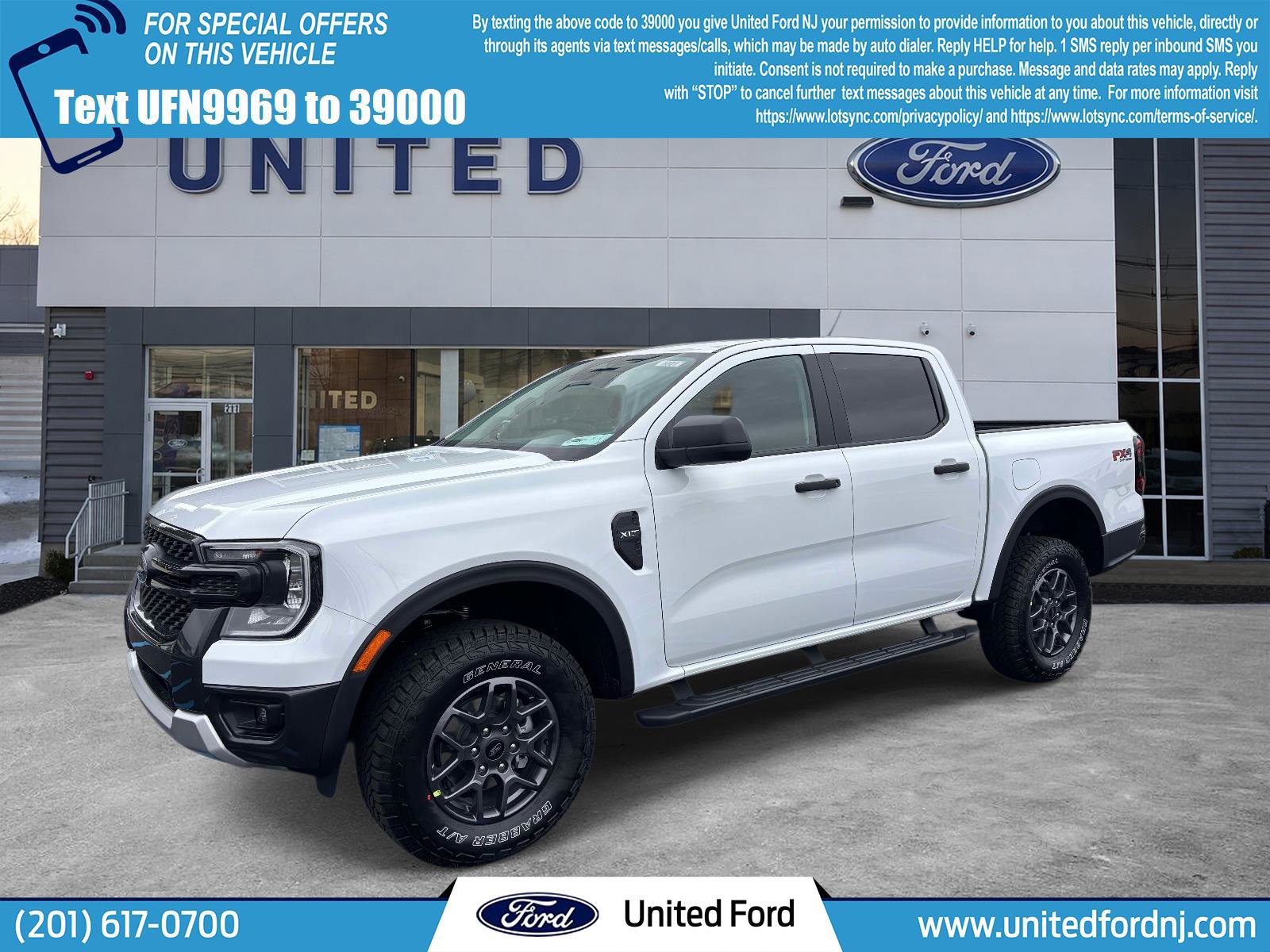 New 2026 Ford Ranger XLT w/ FX4 Off-Road Package AWD/4WD image 1