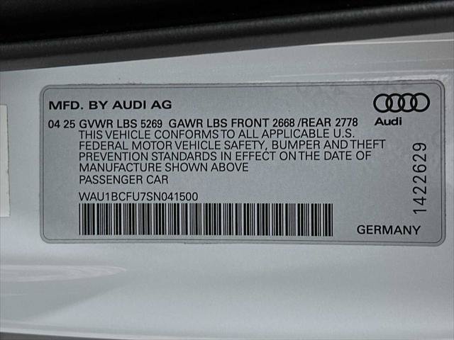 Certified 2025 Audi A5 2.0T Premium w/ Convenience Package AWD/4WD image 30