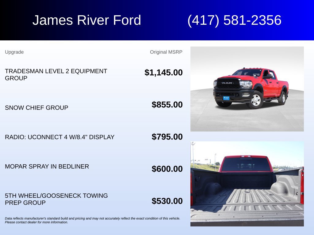 Used 2021 RAM 2500 Tradesman AWD/4WD image 5