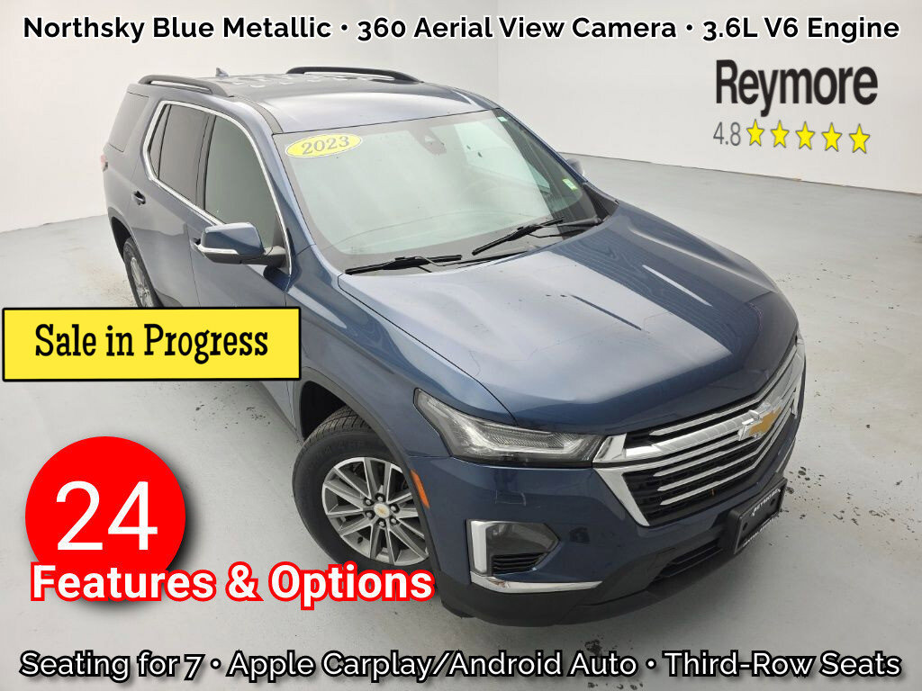 Used 2023 Chevrolet Traverse LT w/ Rear Camera Mirror Package