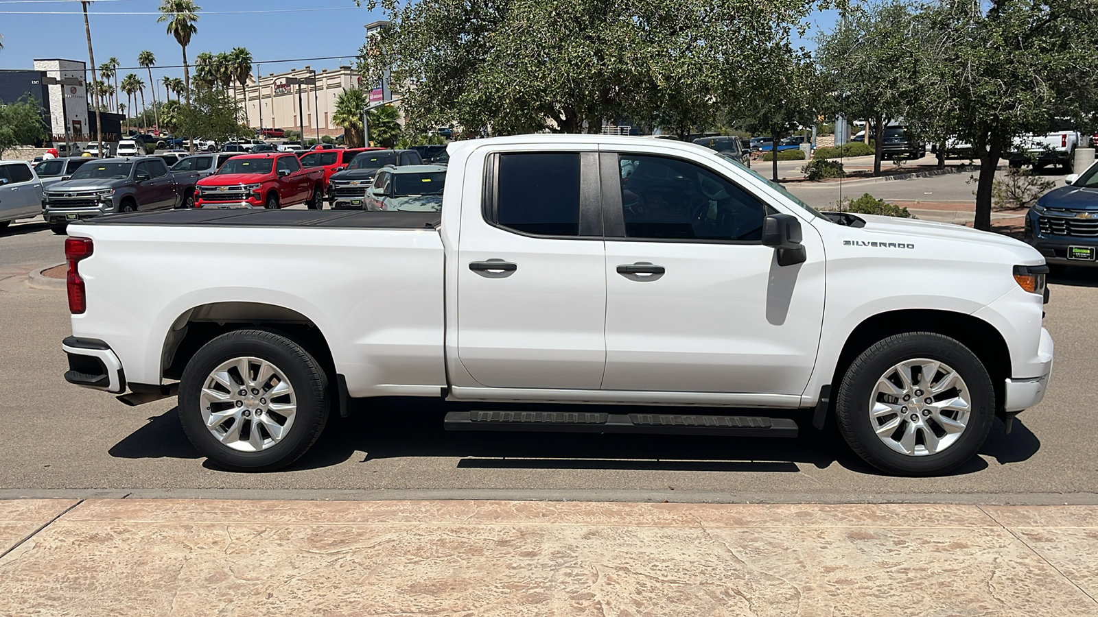 Used 2023 Chevrolet Silverado 1500 Custom w/ LPO, Dark Essentials Package RWD image 9