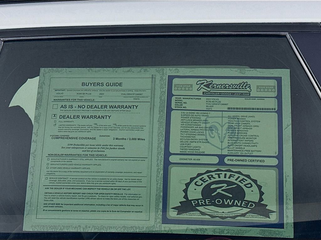 Used 2023 Volvo XC60 B5 Plus image 38
