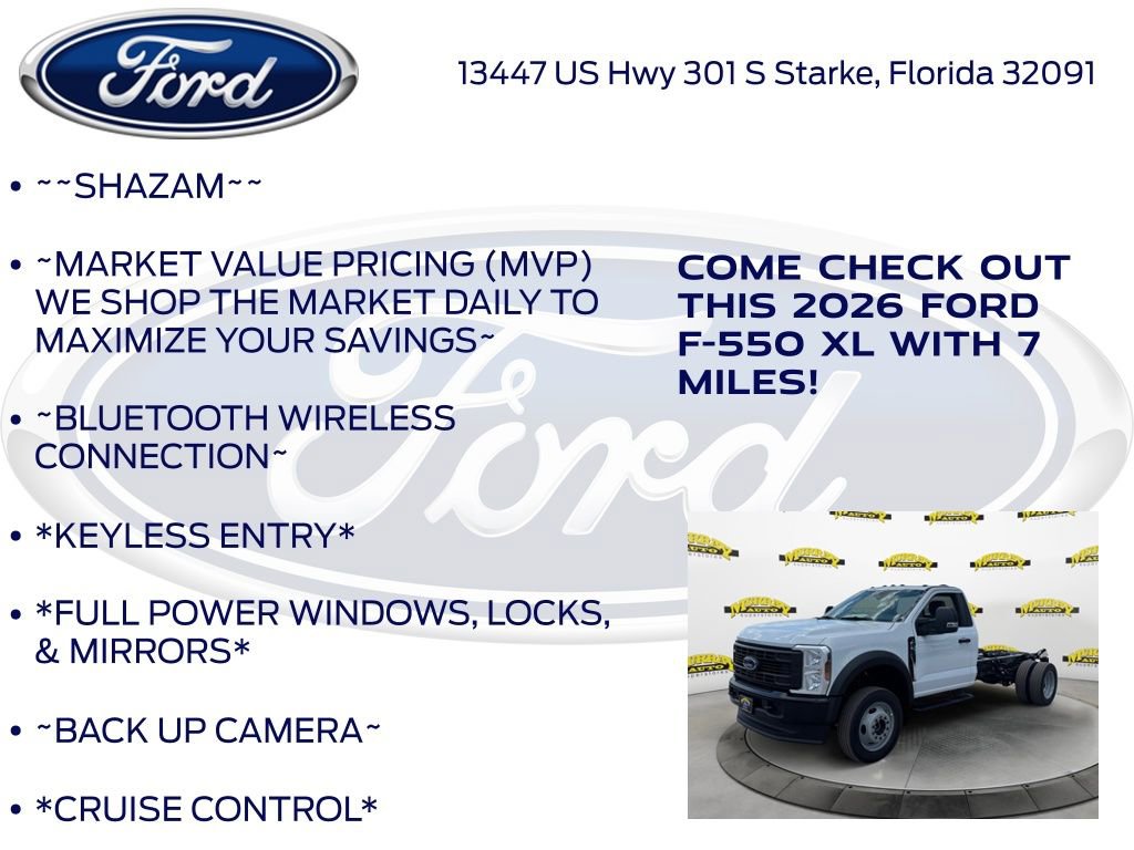 New 2026 Ford F550 4x4 Regular Cab Super Duty image 5
