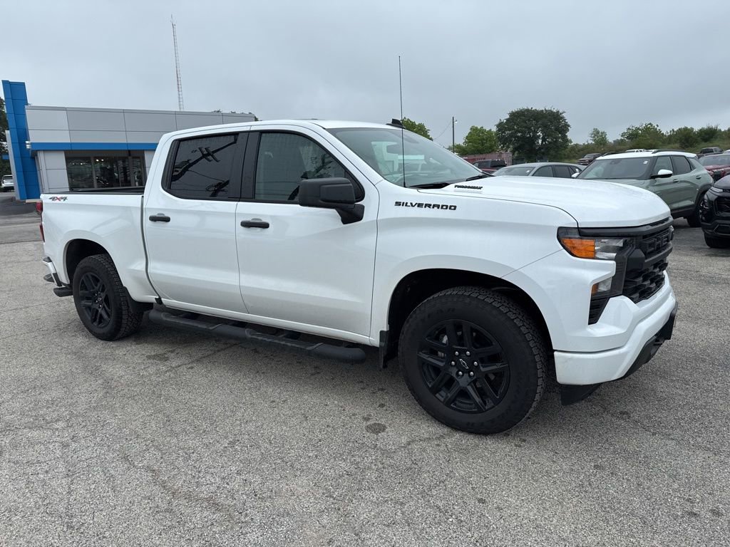 New 2026 Chevrolet Silverado 1500 Custom w/ Turbomax Blackout Package AWD/4WD image 4