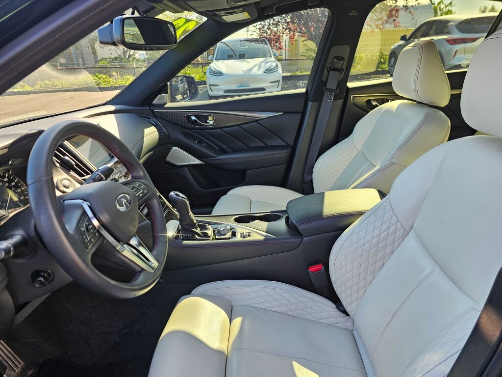 Used 2023 INFINITI Q50 Red Sport 400 w/ Black Opal Edition AWD/4WD image 24