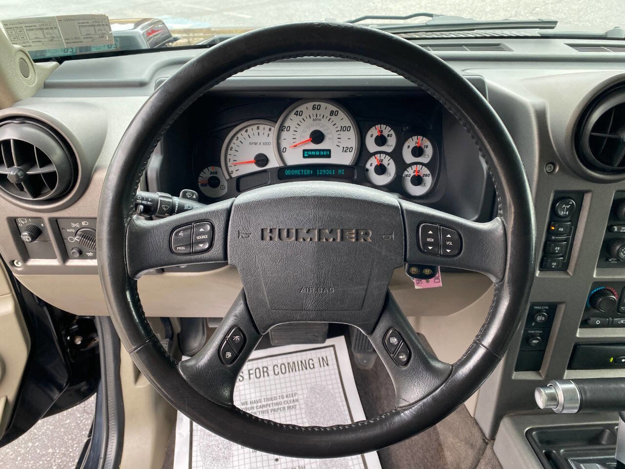 Used 2003 HUMMER H2 w/ Preferred Equipment Group image 13