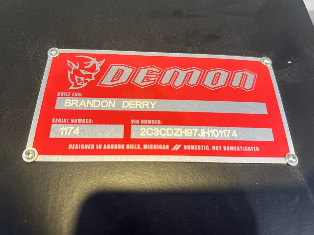Used 2018 Dodge Challenger SRT Demon image 9