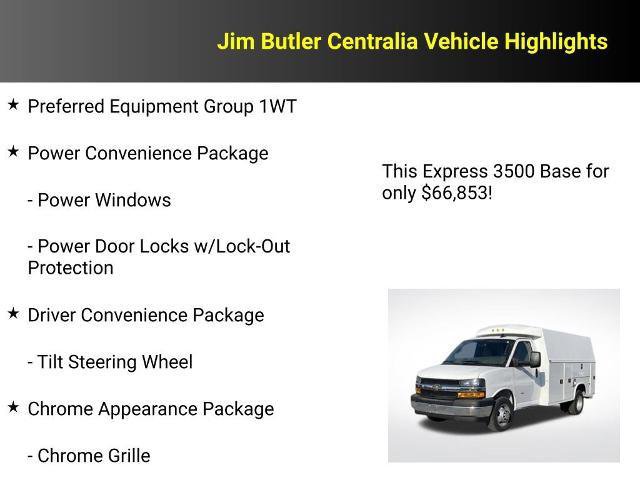 New 2024 Chevrolet Express 3500 w/ Power Convenience Package image 8