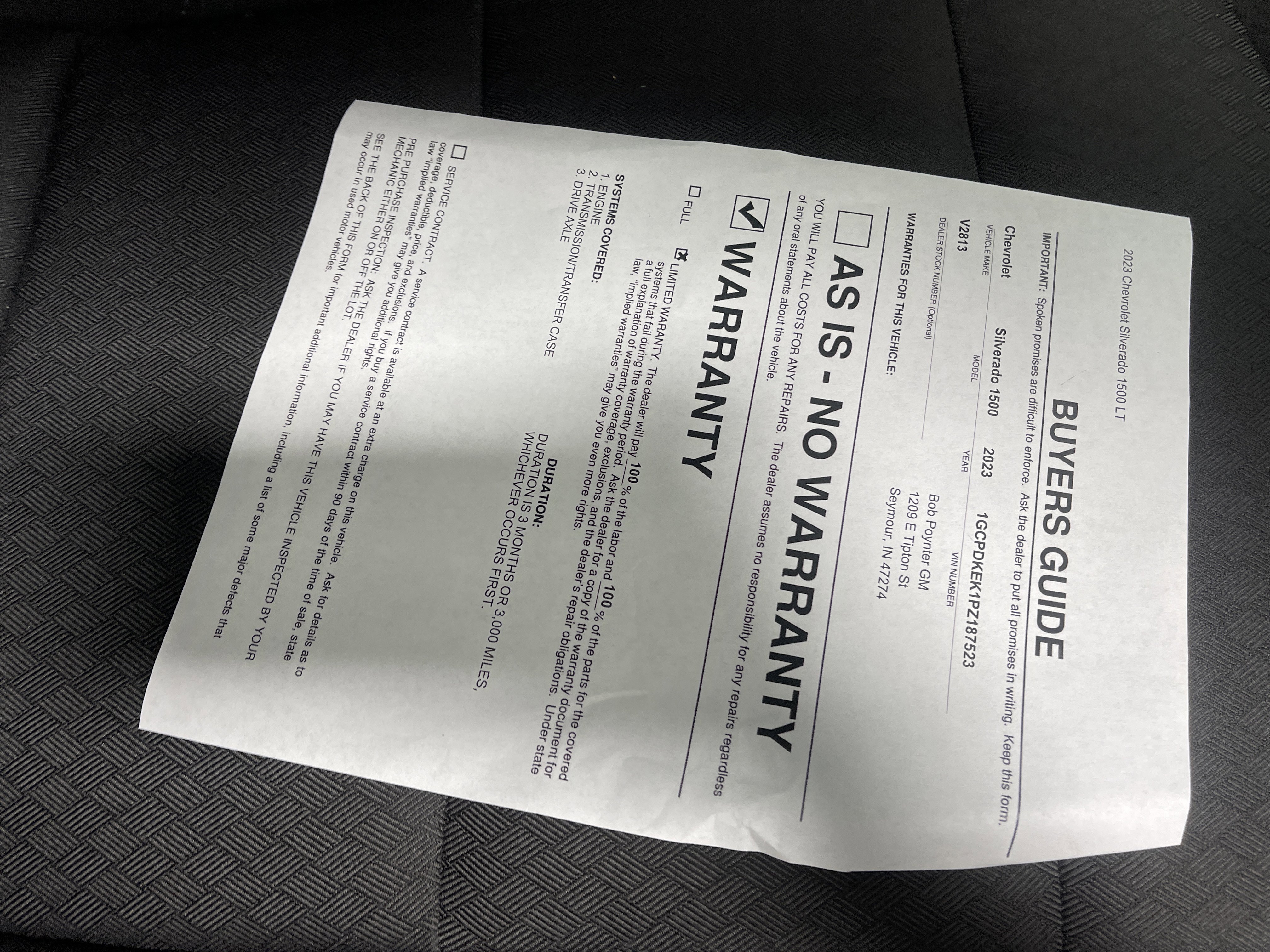 Used 2023 Chevrolet Silverado 1500 LT image 26