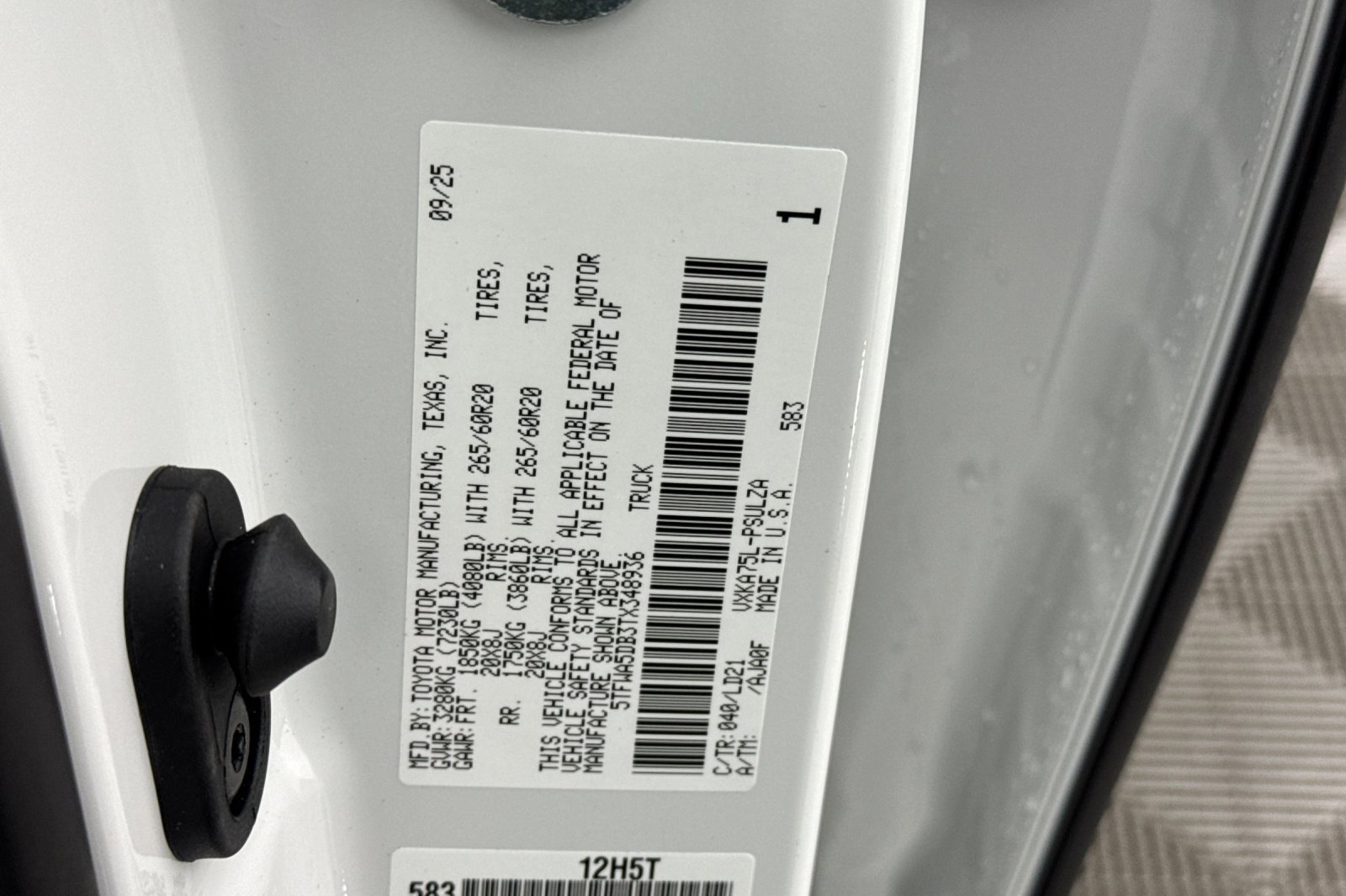 New 2026 Toyota Tundra Limited image 26