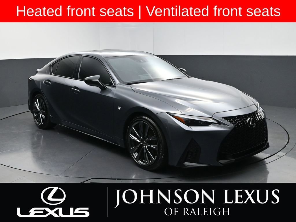 Certified 2025 Lexus IS 350 F Sport w/ Navigation Package RWD image 3
