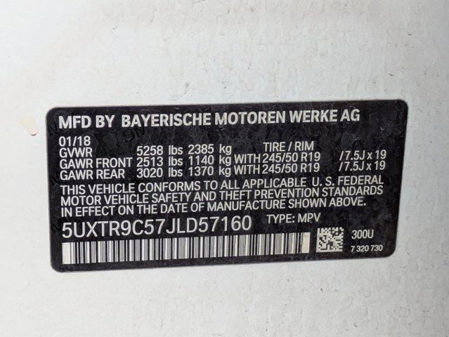 Used 2018 BMW X3 xDrive30i w/ Convenience Package AWD/4WD image 20