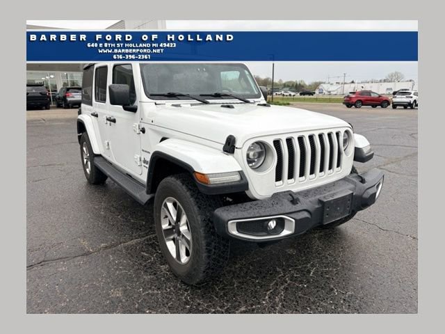Used 2019 Jeep Wrangler Unlimited Sahara w/ Cold Weather Group AWD/4WD image 1
