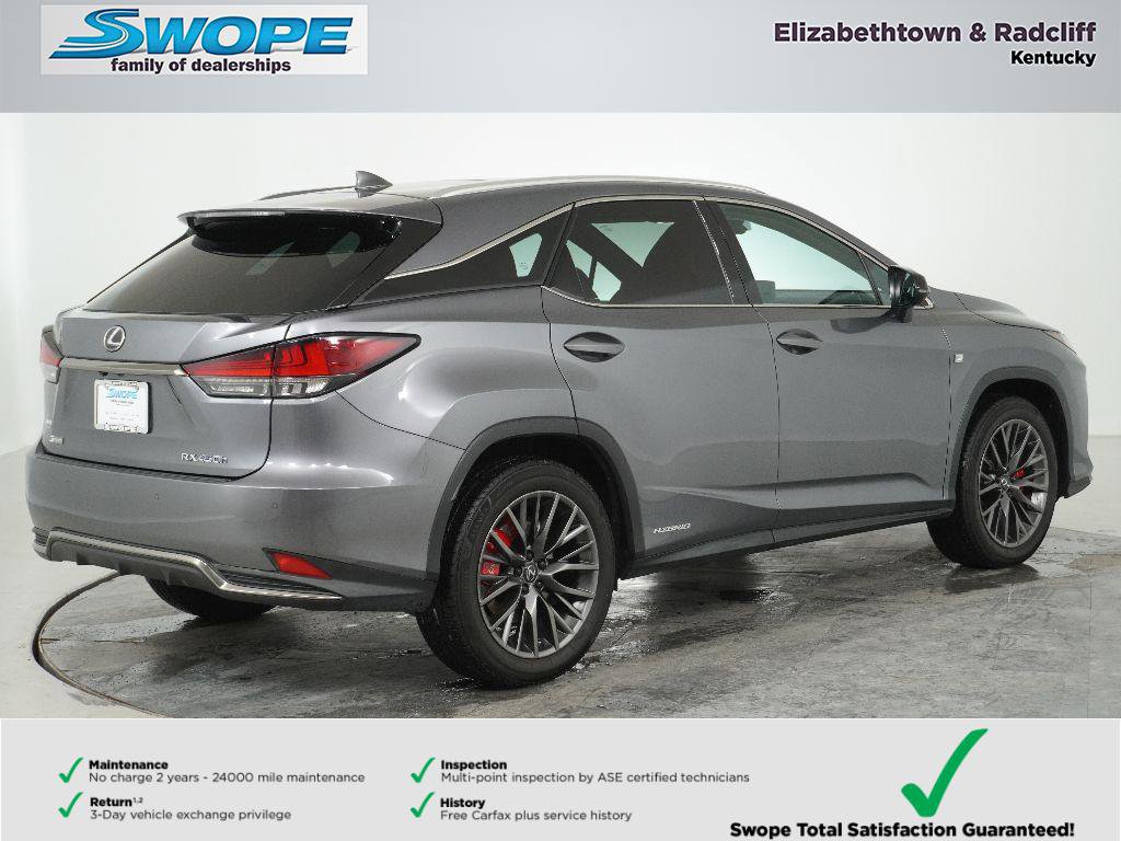 Used 2021 Lexus RX 450h F Sport w/ Cold Weather Package (CT) image 3