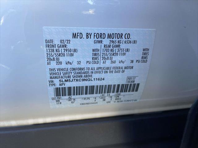 Used 2022 Lincoln Aviator Reserve w/ Elements Package Plus image 10