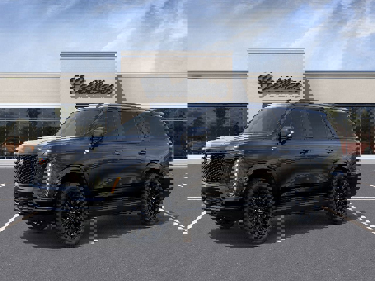 New 2026 Cadillac Escalade Platinum Sport w/ LPO, ONYX Package image 2