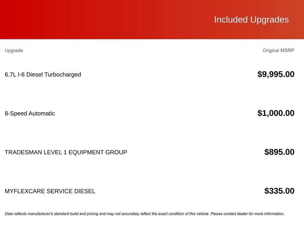 New 2026 RAM 3500 Tradesman AWD/4WD image 1