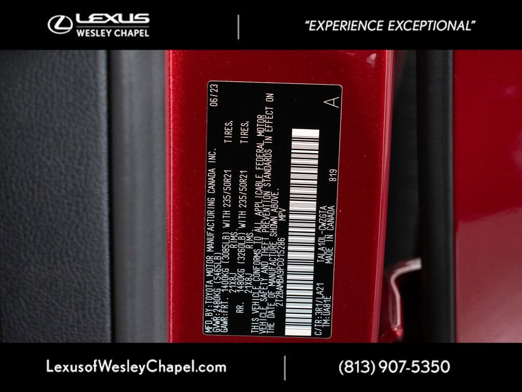 Used 2023 Lexus RX 350 FWD w/ Accessory Package image 44
