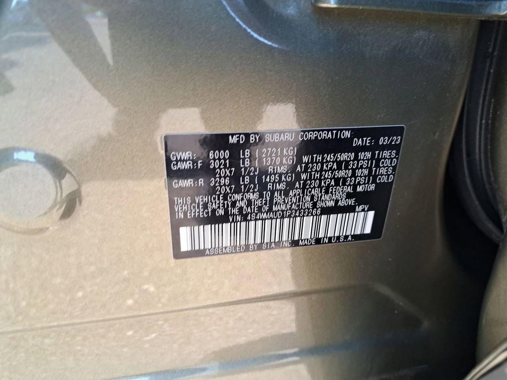 Used 2023 Subaru Ascent Limited w/ Technology Package image 32