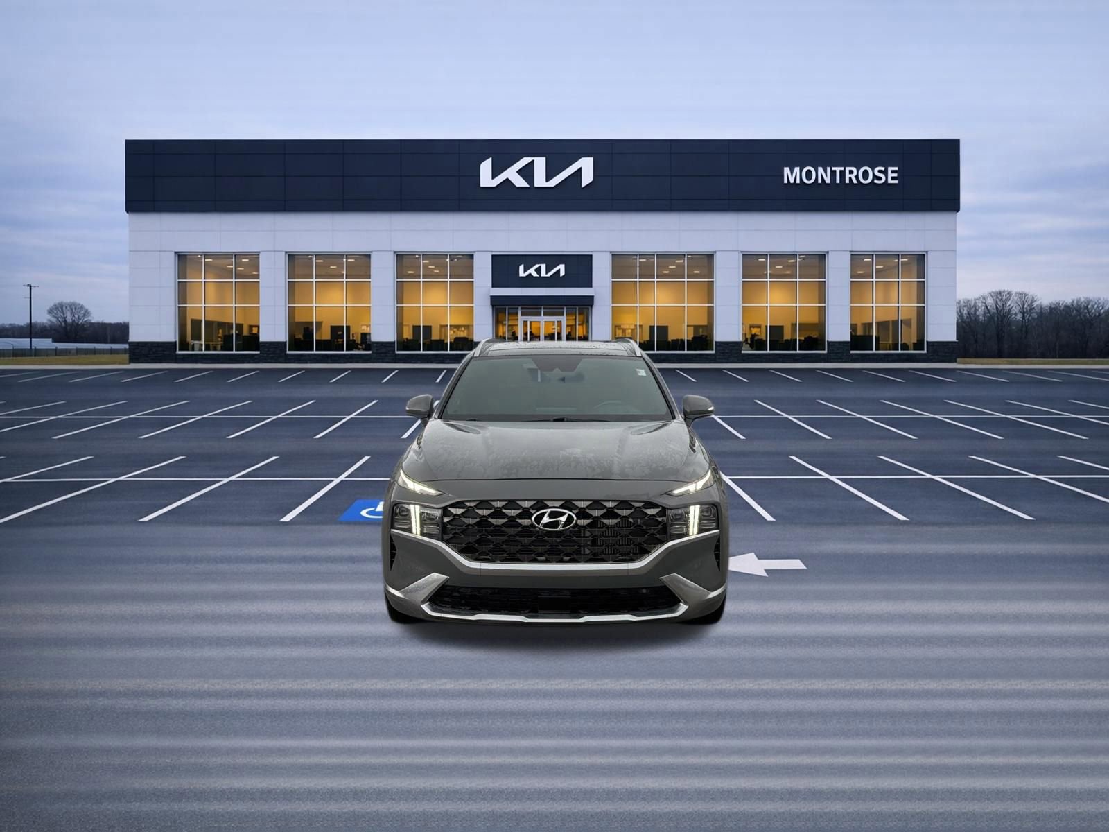 Used 2022 Hyundai Santa Fe Calligraphy FWD image 2